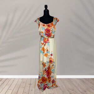 Bisou Bisou Floral Maxi Dress